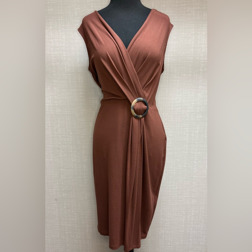 Joseph Ribkoff Ring Ornament Dress